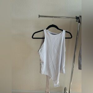 Women’s white bodysuit